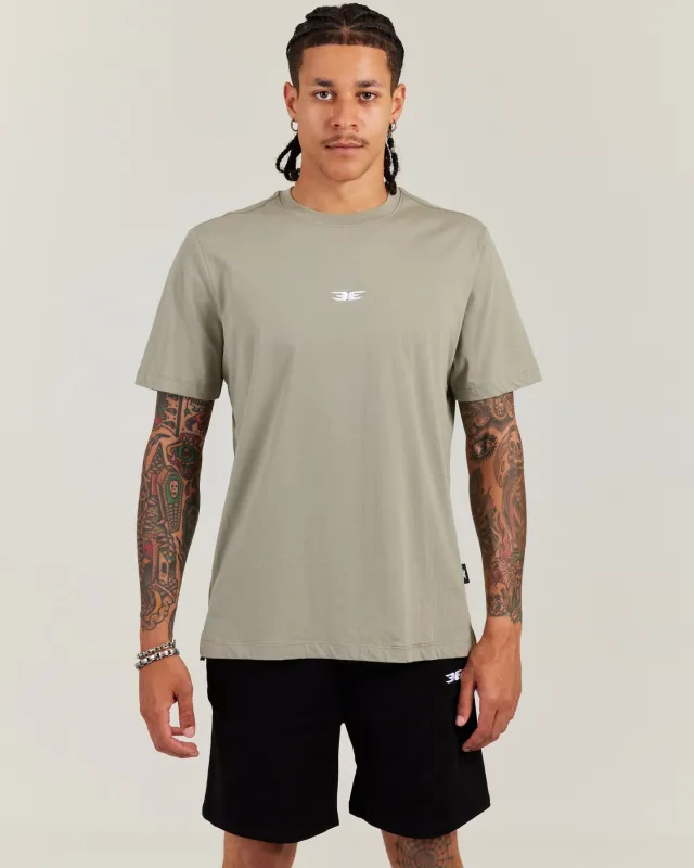 Men's Classic Lite Tee - Stone Khaki sold by Elite Eleven