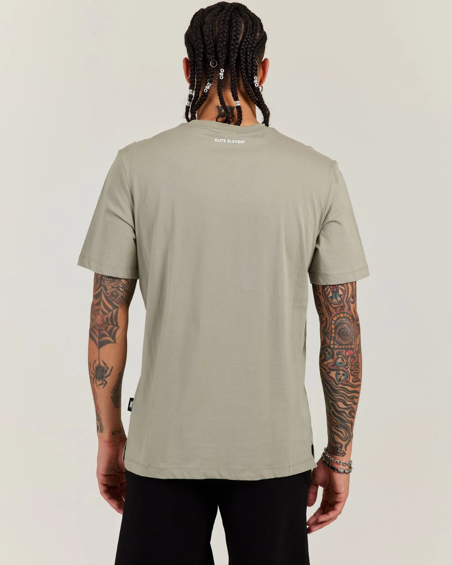 Men's Classic Lite Tee - Stone Khaki sold by Elite Eleven product image thumbnail 2