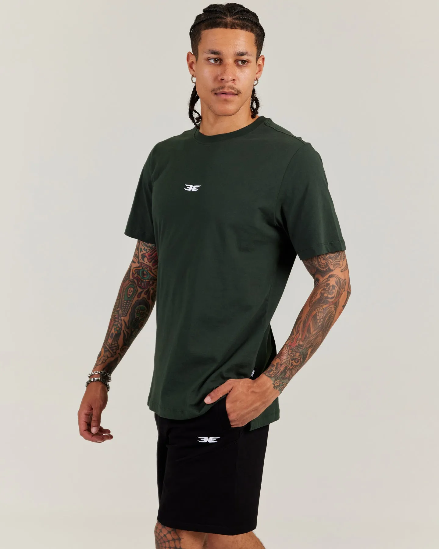 Men's Classic Lite Tee - Pine sold by Elite Eleven product image thumbnail 3