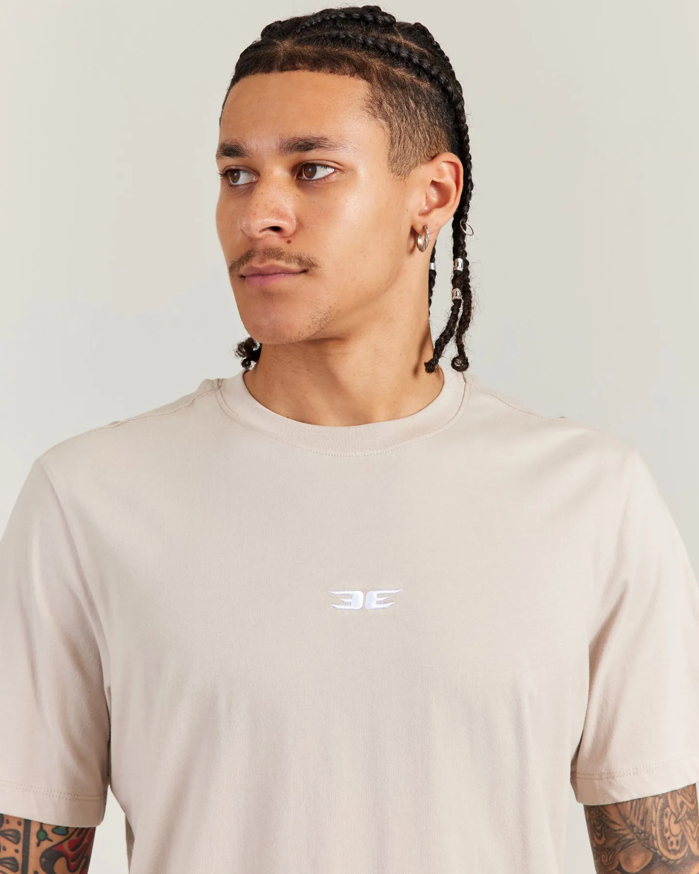 Men's Classic Lite Tee - Taupe sold by Elite Eleven product image thumbnail 4