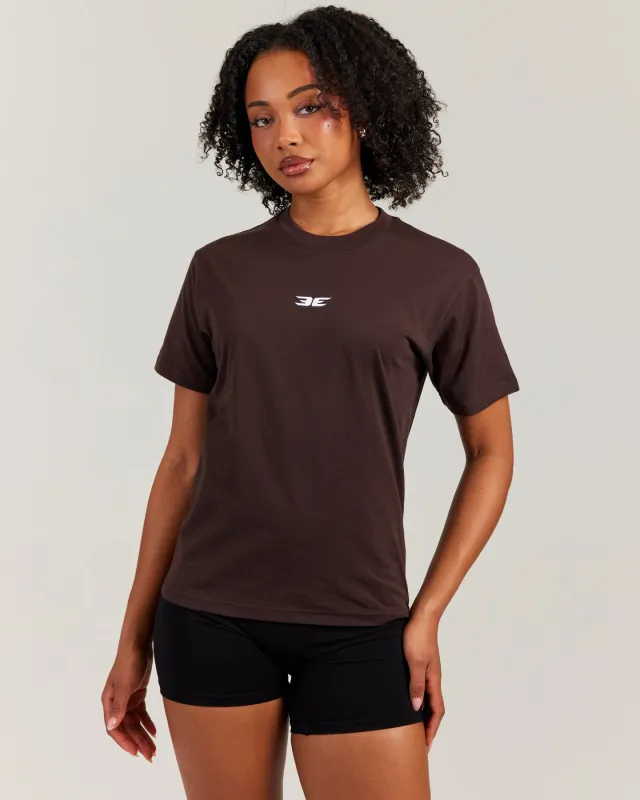 Women's Classic Lite Tee - Espresso sold by Elite Eleven