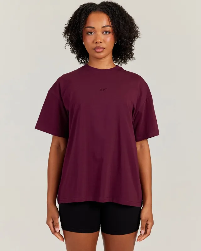 Women's Essential Tee - Cherry Cola sold by Elite Eleven