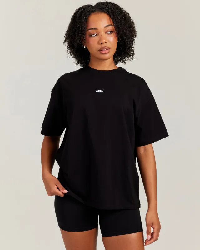 Women's Essential Tee - Black sold by Elite Eleven