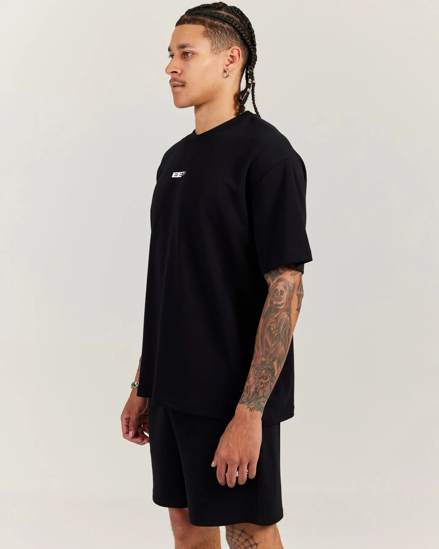 Arc Oversized Men's Tee - Black sold by Elite Eleven product image thumbnail 3