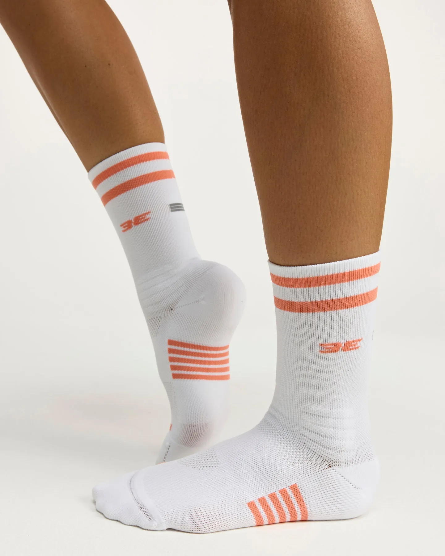 Performance Socks - Coral/White sold by Elite Eleven