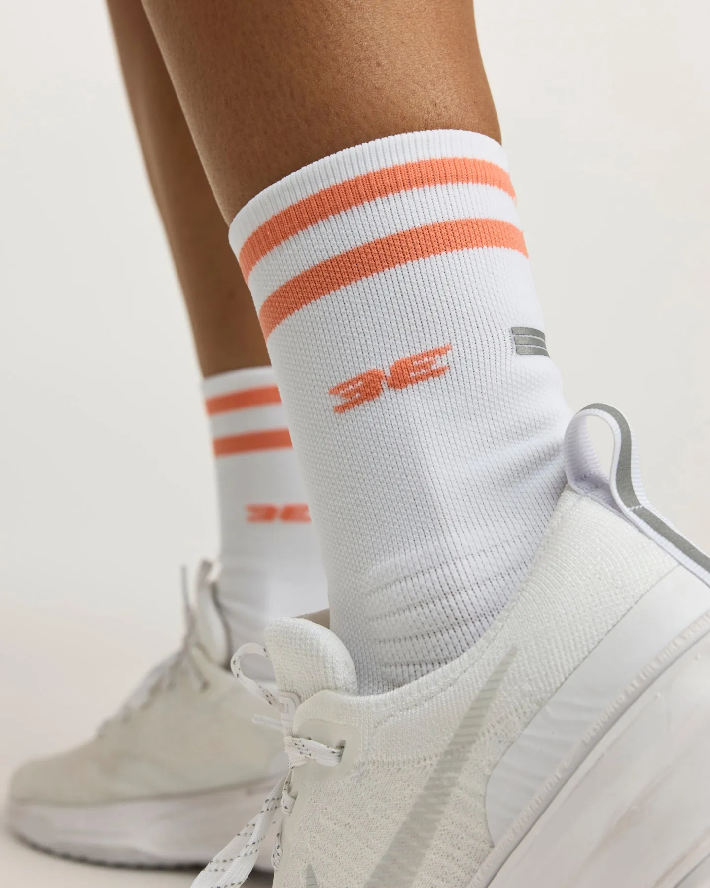 Performance Socks - Coral/White sold by Elite Eleven product image thumbnail 4