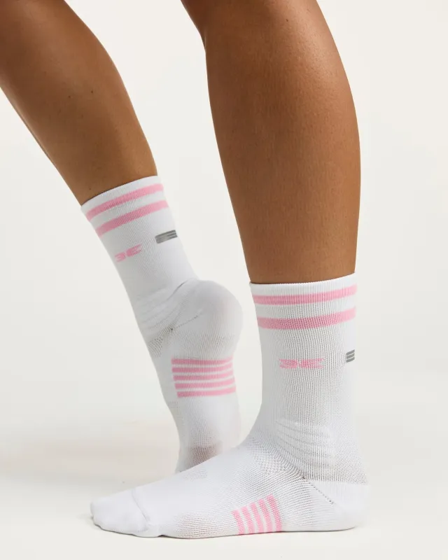 Performance Socks - Pink/White sold by Elite Eleven