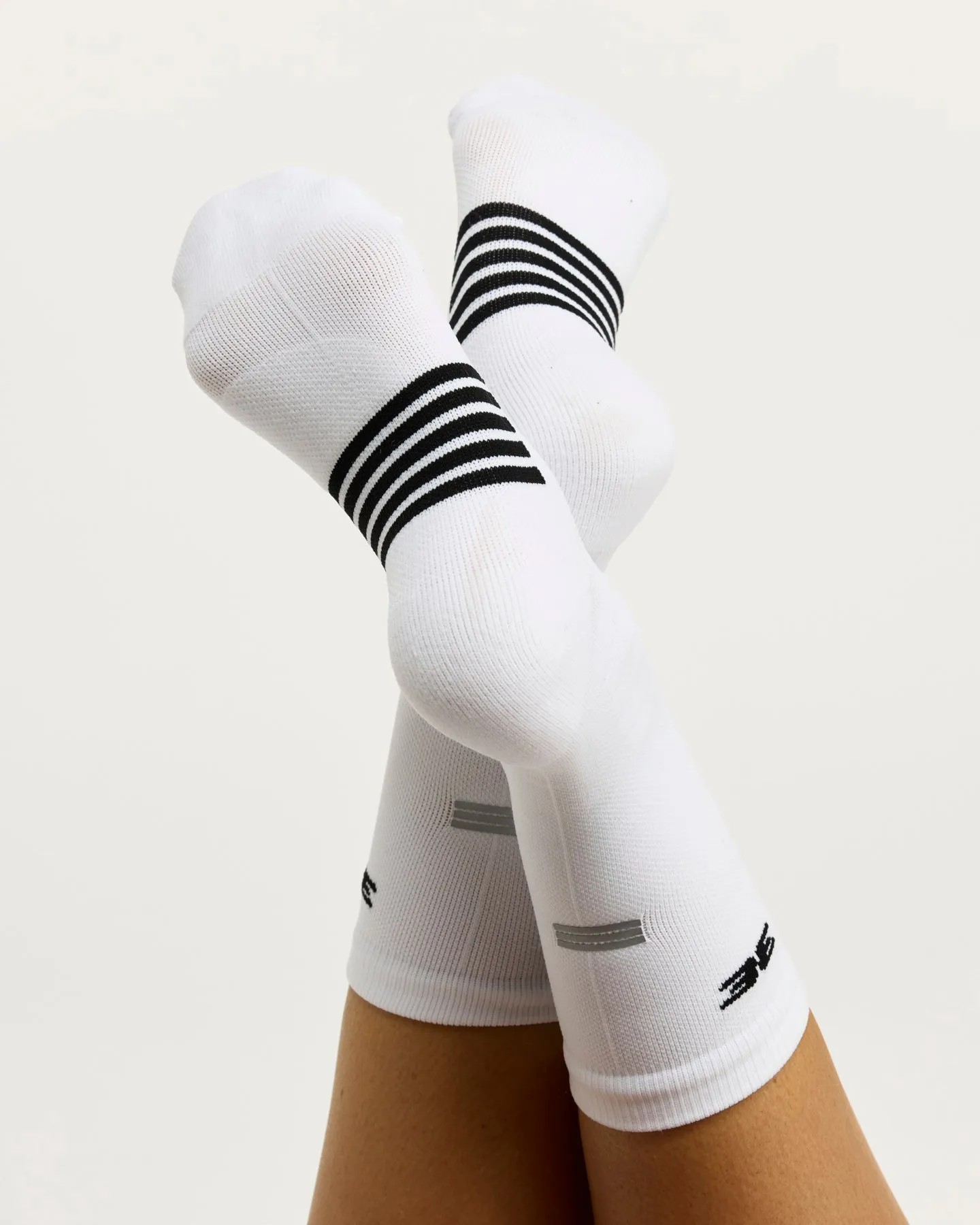 Performance Socks - Black/White (No Stripe) sold by Elite Eleven product image thumbnail 2
