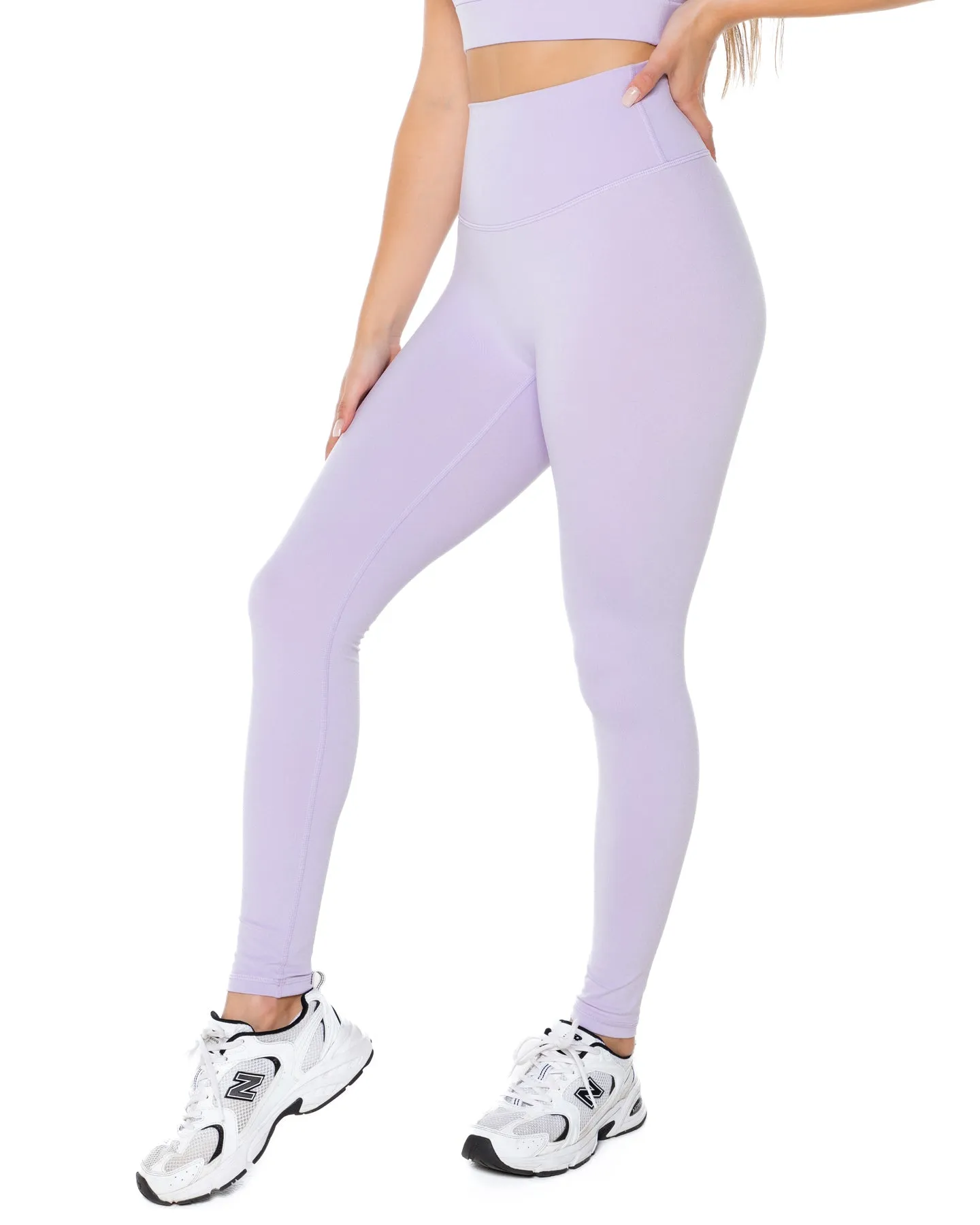 Aura Scrunch Leggings - Lilac sold by Elite Eleven product image thumbnail 4