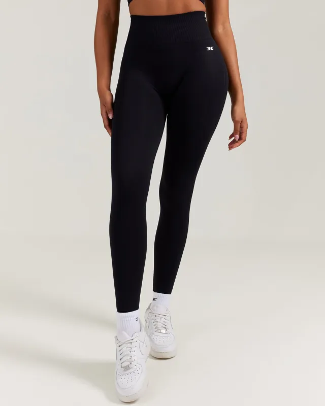Elite Seamless Leggings - Black sold by Elite Eleven