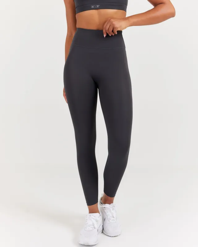 7/8 PerForm Leggings - Charcoal sold by Elite Eleven