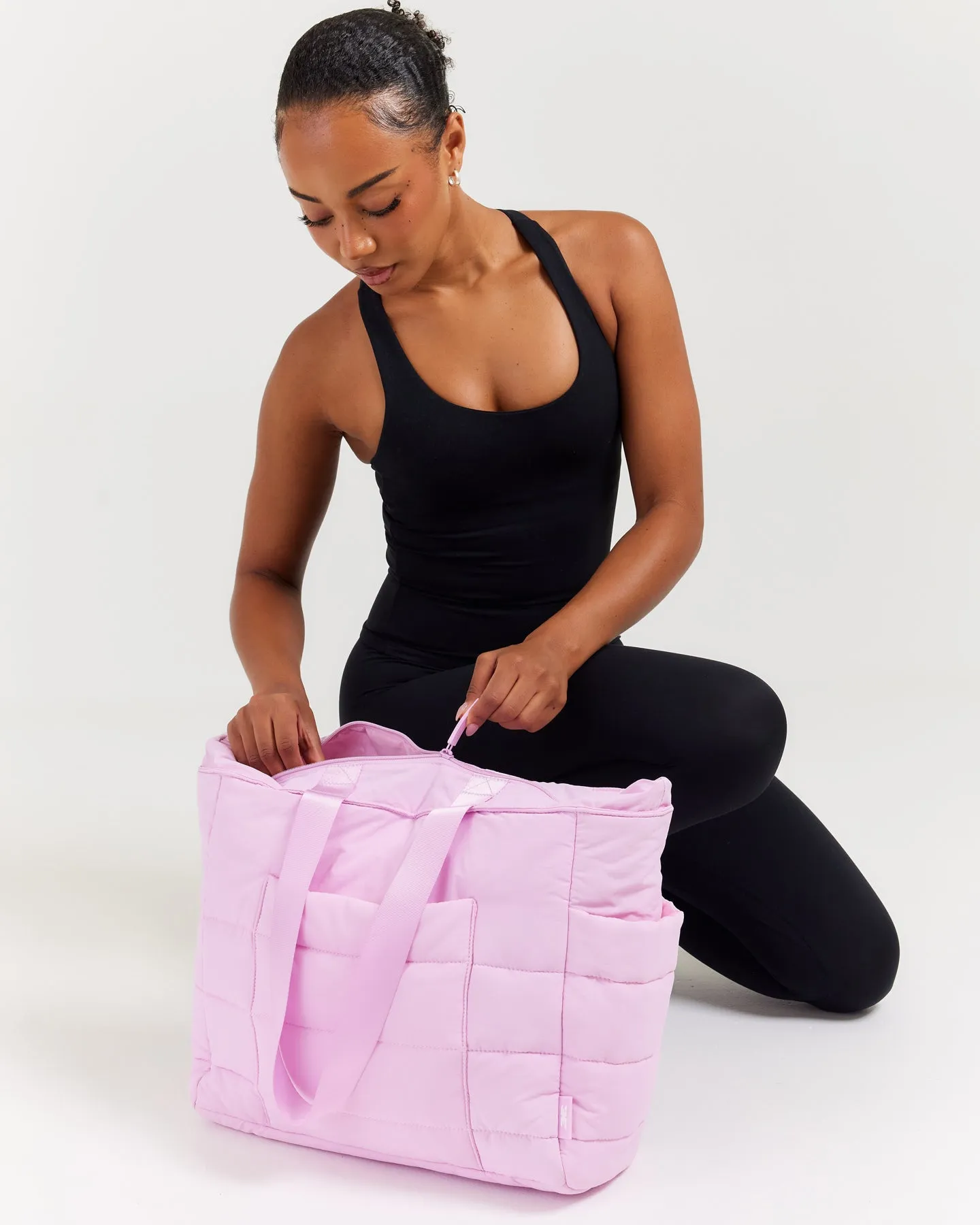 Puffer Tote - Pink sold by Elite Eleven product image thumbnail 5