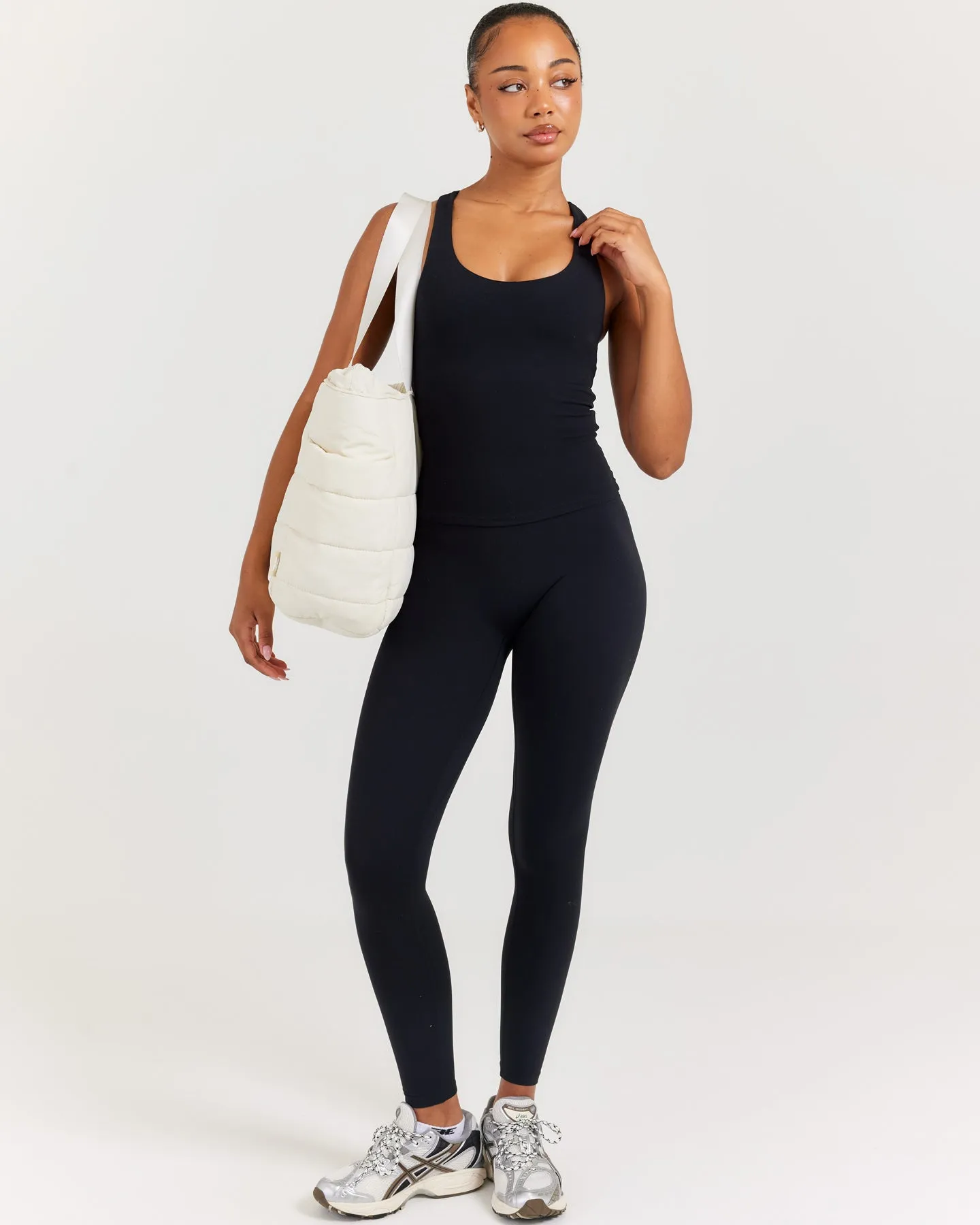 Puffer Tote - Bone sold by Elite Eleven product image thumbnail 3