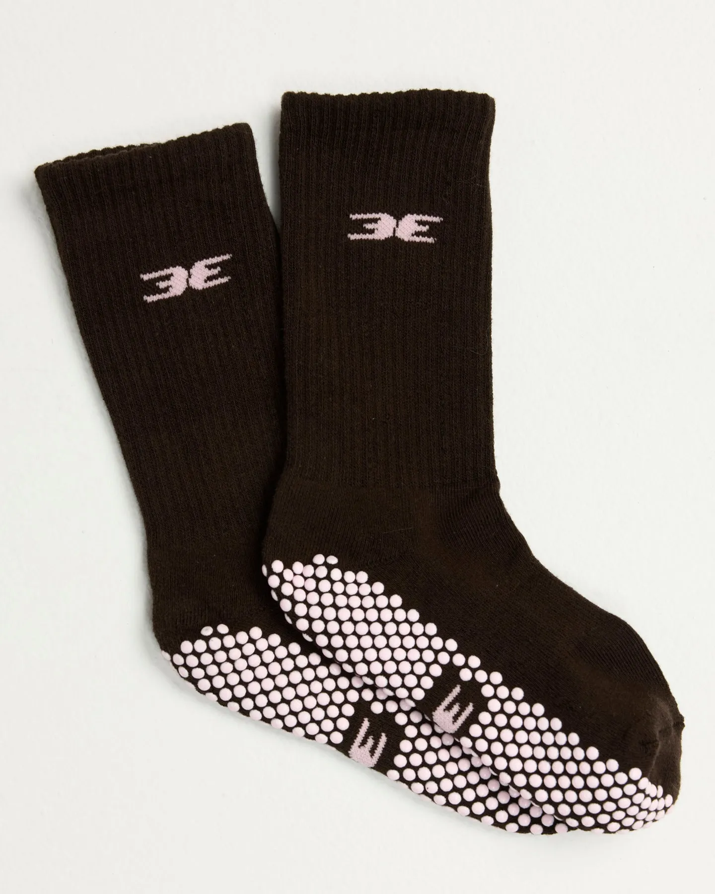 EE Crew Grip Socks - Coffee Bean/Candy Pink sold by Elite Eleven product image thumbnail 2