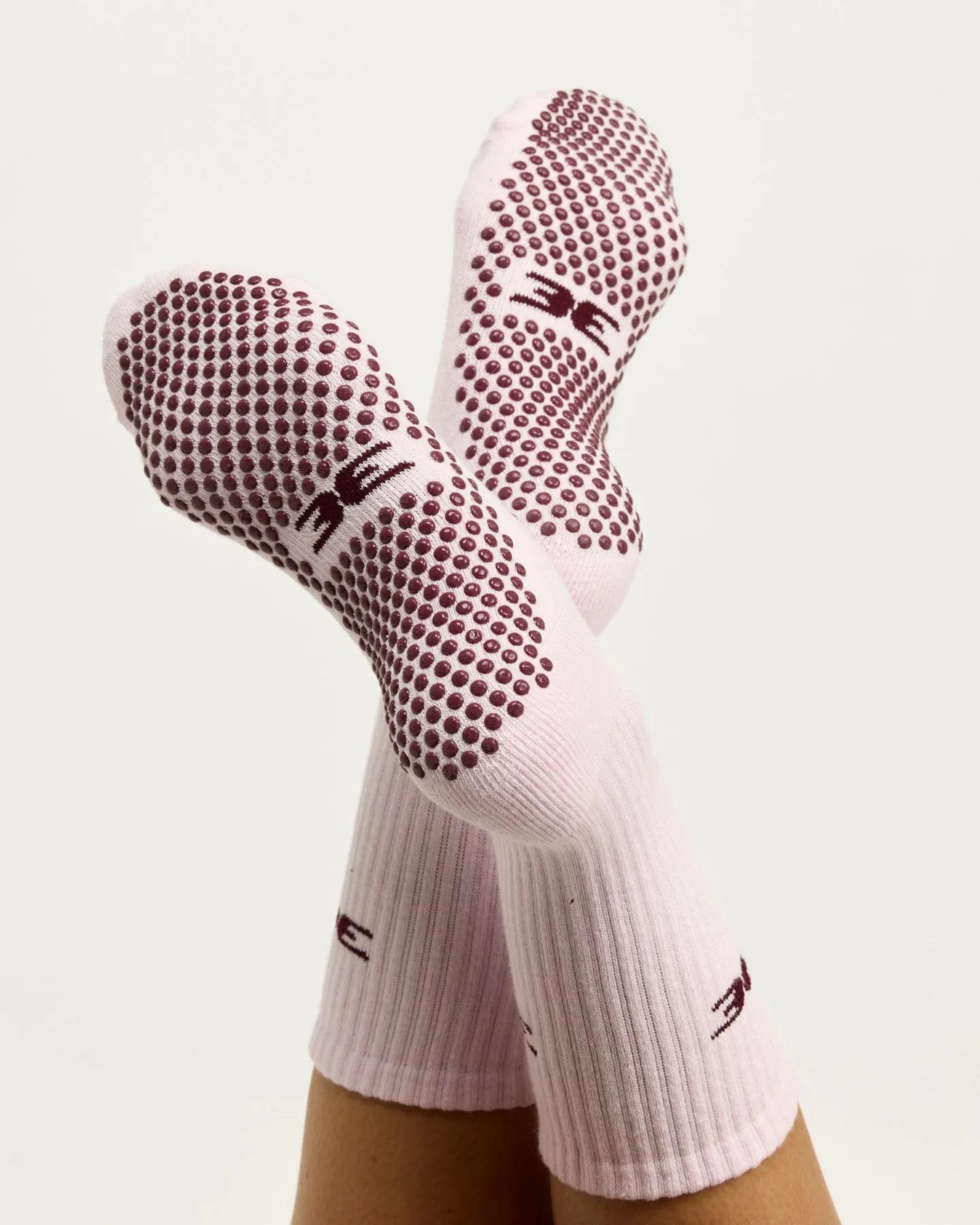 EE Crew Grip Socks - Candy Pink/Cherry Cola sold by Elite Eleven product image thumbnail 4