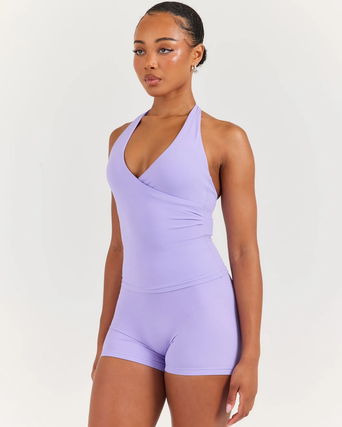 Airey Halter Tank - Bright Lilac sold by Elite Eleven product image thumbnail 3