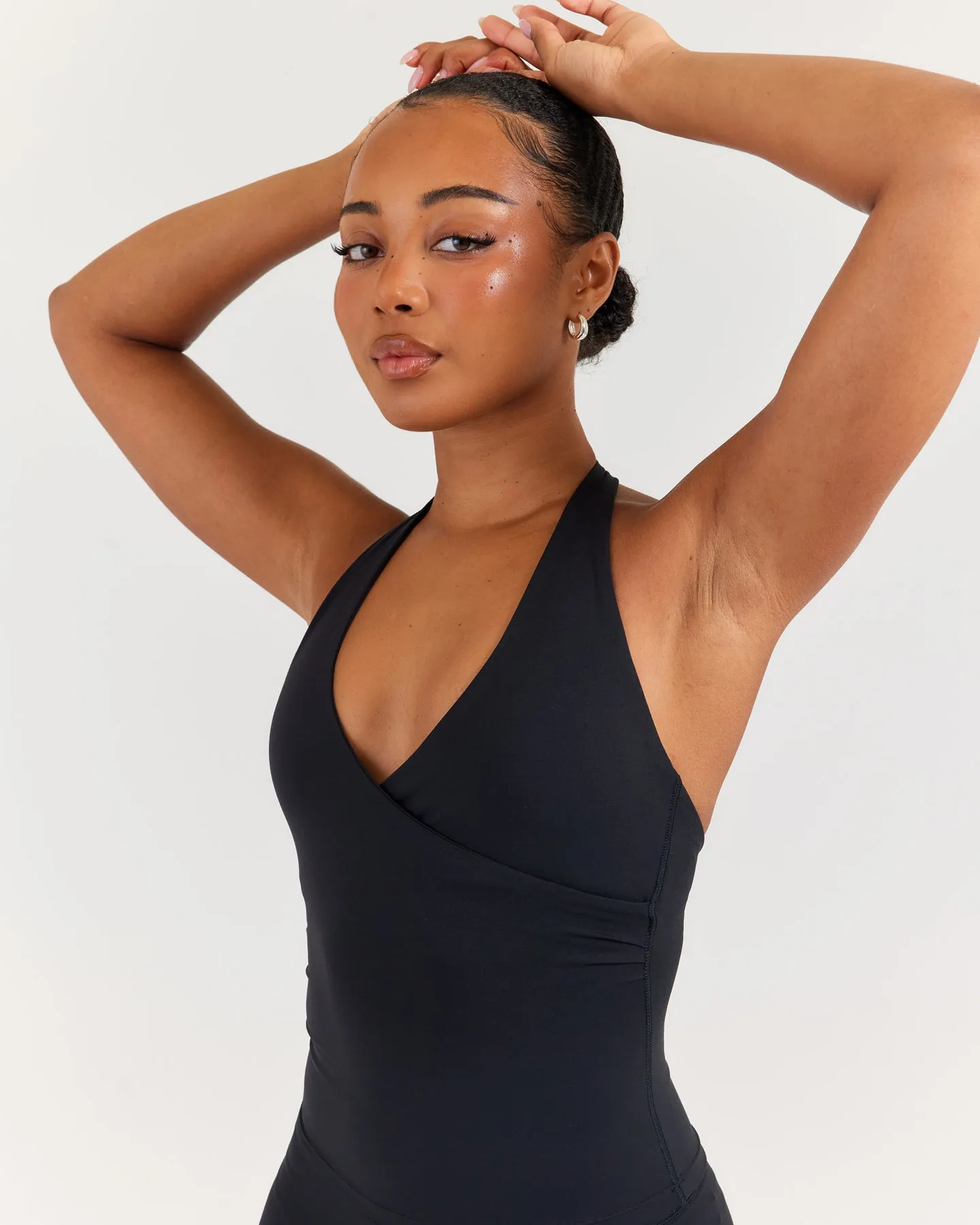 Airey Halter Tank - Black sold by Elite Eleven product image thumbnail 4