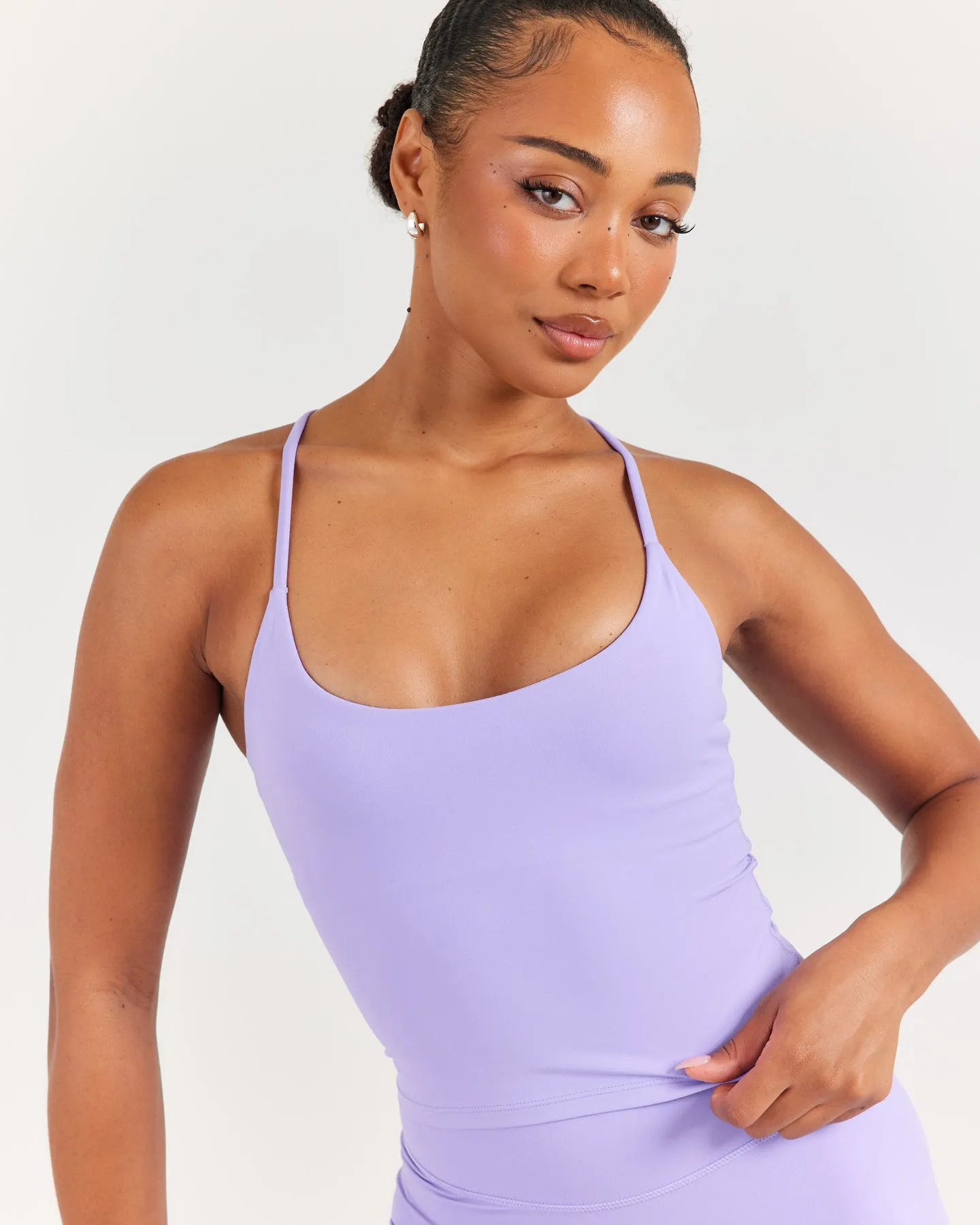 Airey Tank - Bright Lilac sold by Elite Eleven product image thumbnail 4