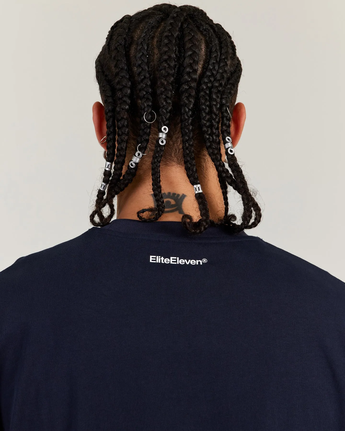 Men's Oversized Tri Ball Tee - Navy sold by Elite Eleven product image thumbnail 4