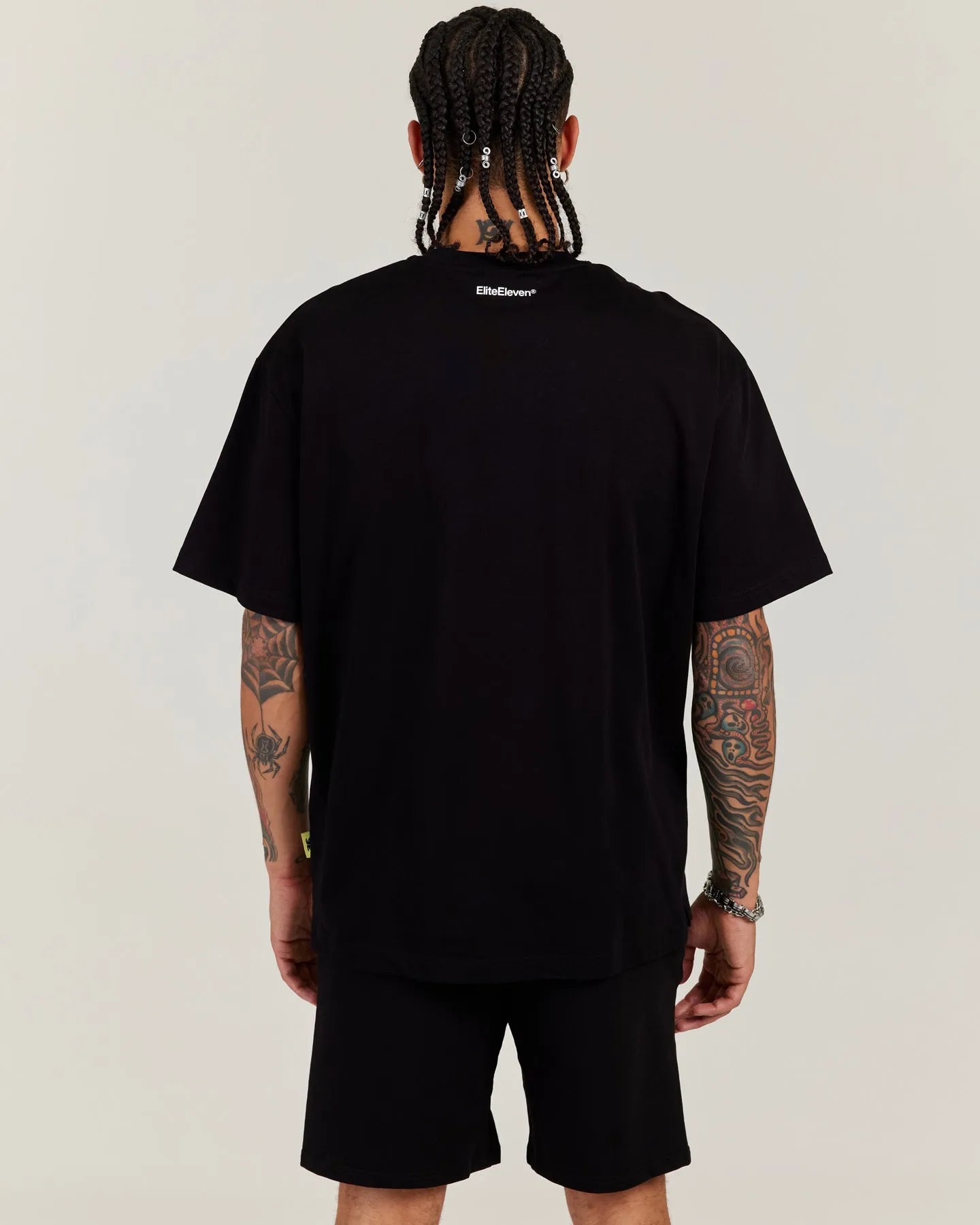 Men's Oversized Tri Ball Tee - Black sold by Elite Eleven product image thumbnail 2