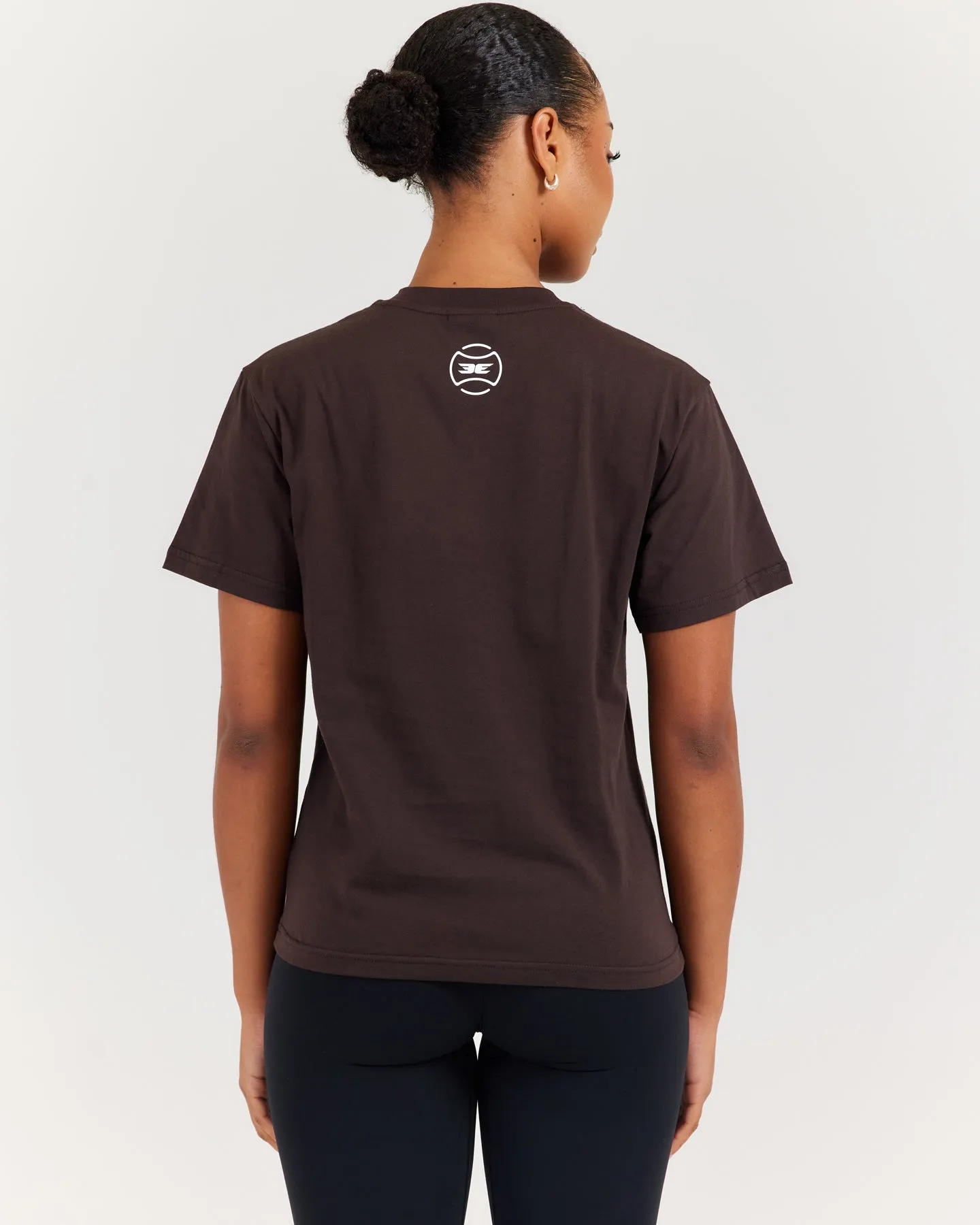 Women's Tennis Lite Tee - Espresso sold by Elite Eleven product image thumbnail 2