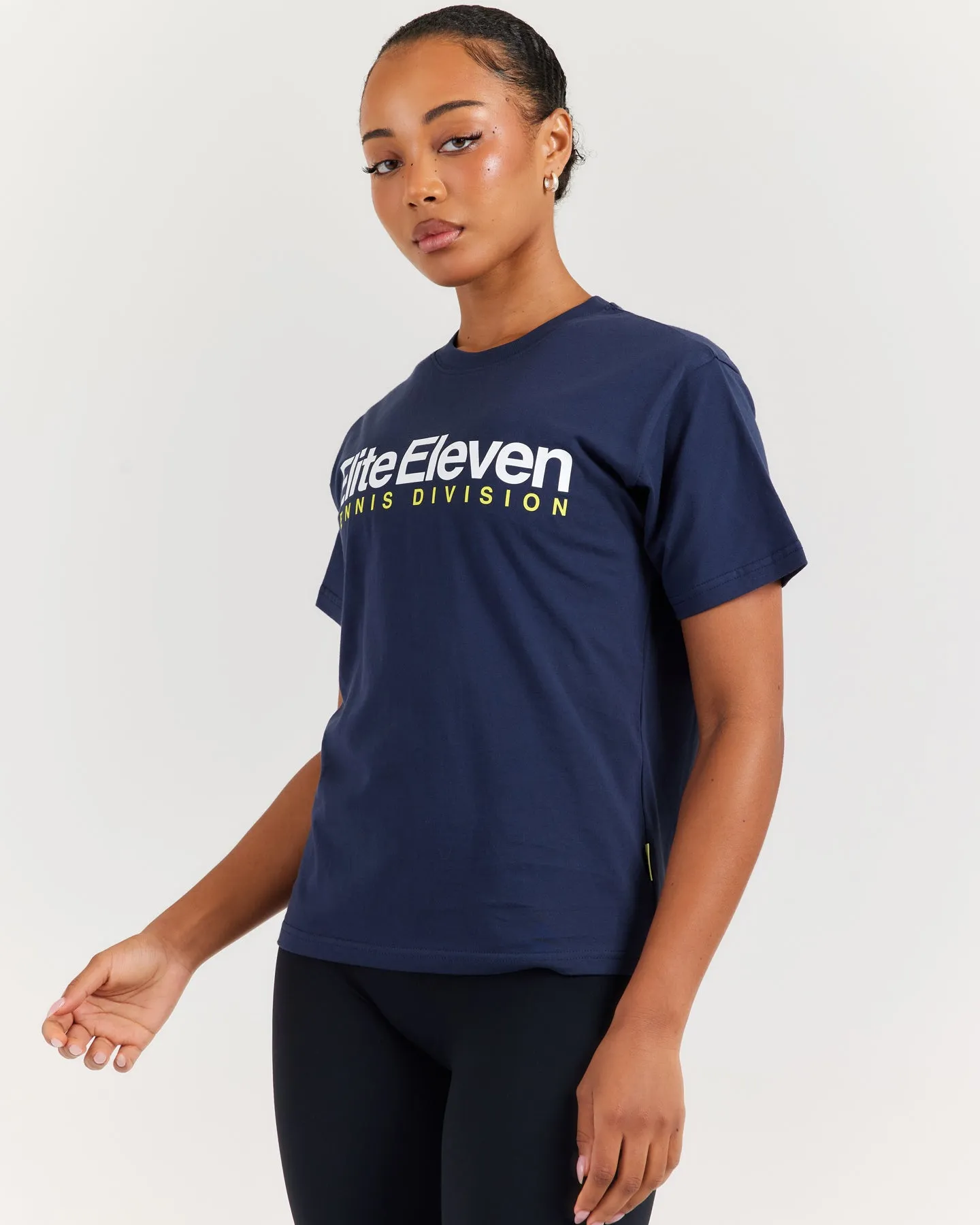 Women's Tennis Lite Tee - Navy sold by Elite Eleven product image thumbnail 3