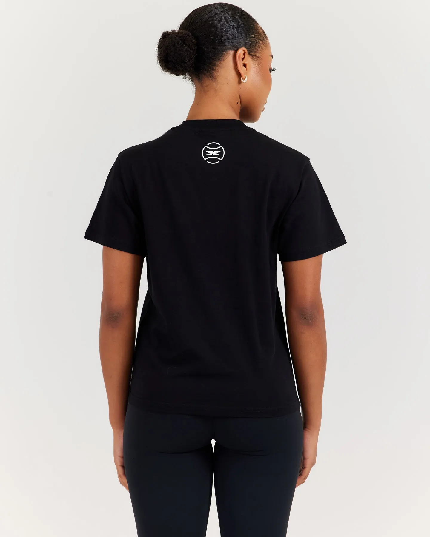 Women's Tennis Lite Tee - Black sold by Elite Eleven product image thumbnail 2