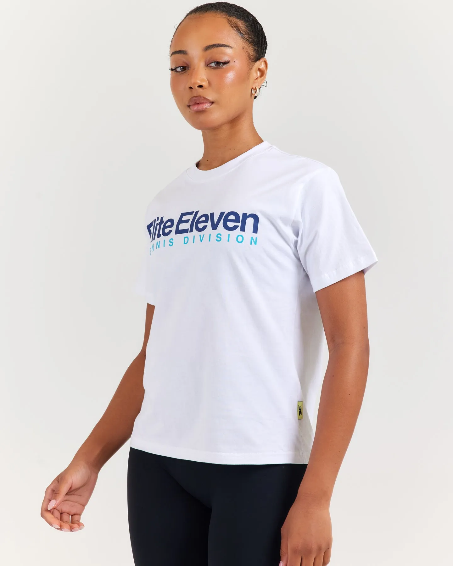 Women's Tennis Lite Tee - White sold by Elite Eleven product image thumbnail 3
