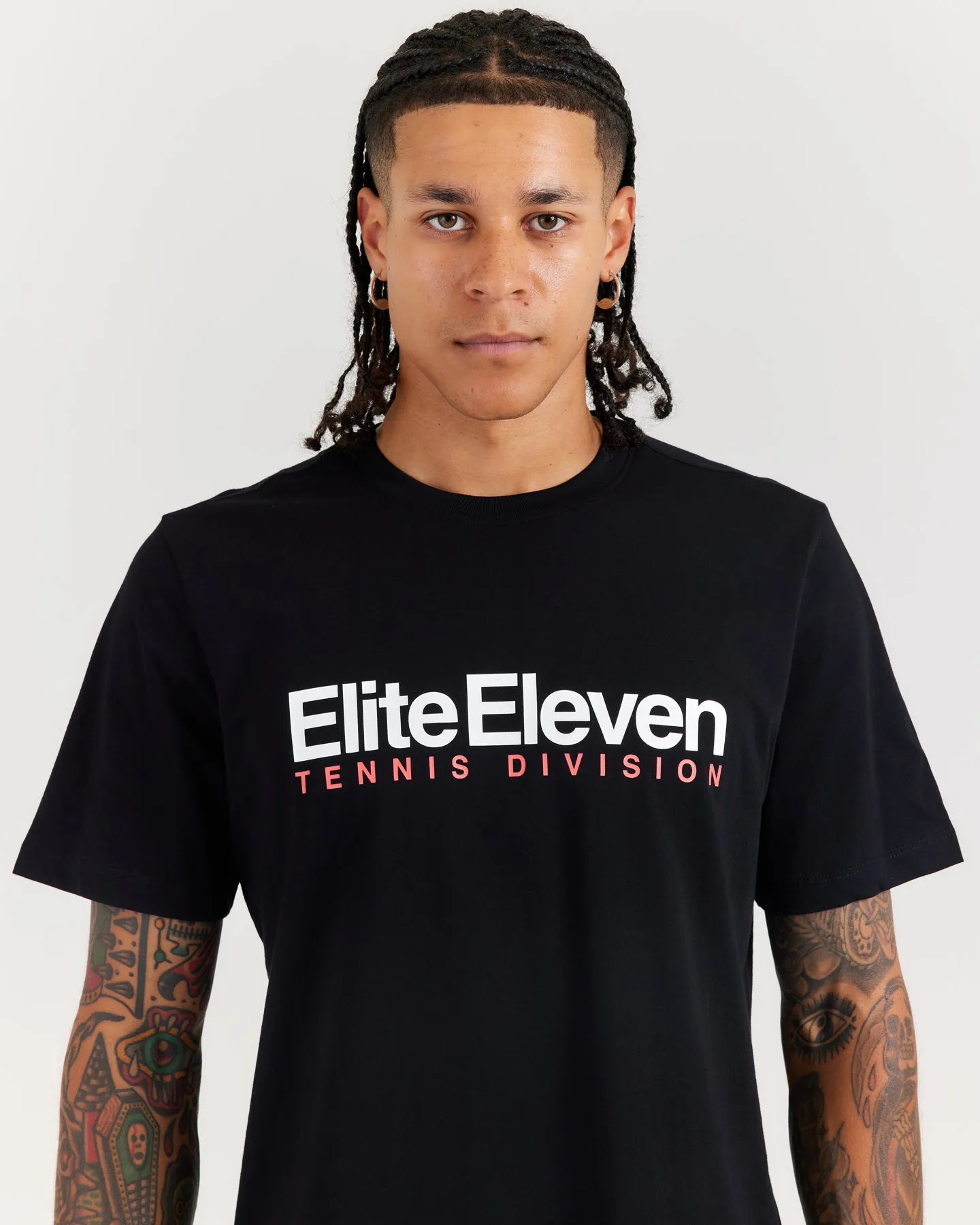Men's Tennis Lite Tee - Black sold by Elite Eleven product image thumbnail 4