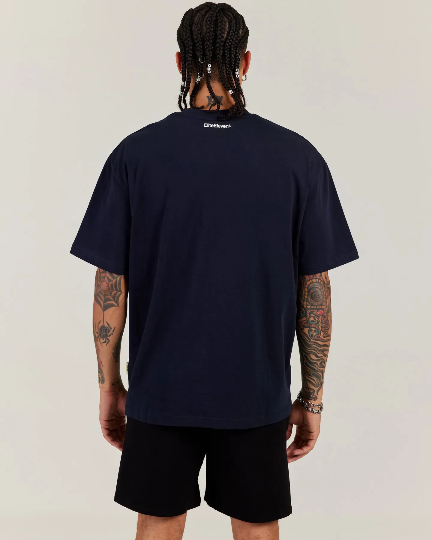 Men's Oversized Clubhouse Tee - Navy sold by Elite Eleven product image thumbnail 2
