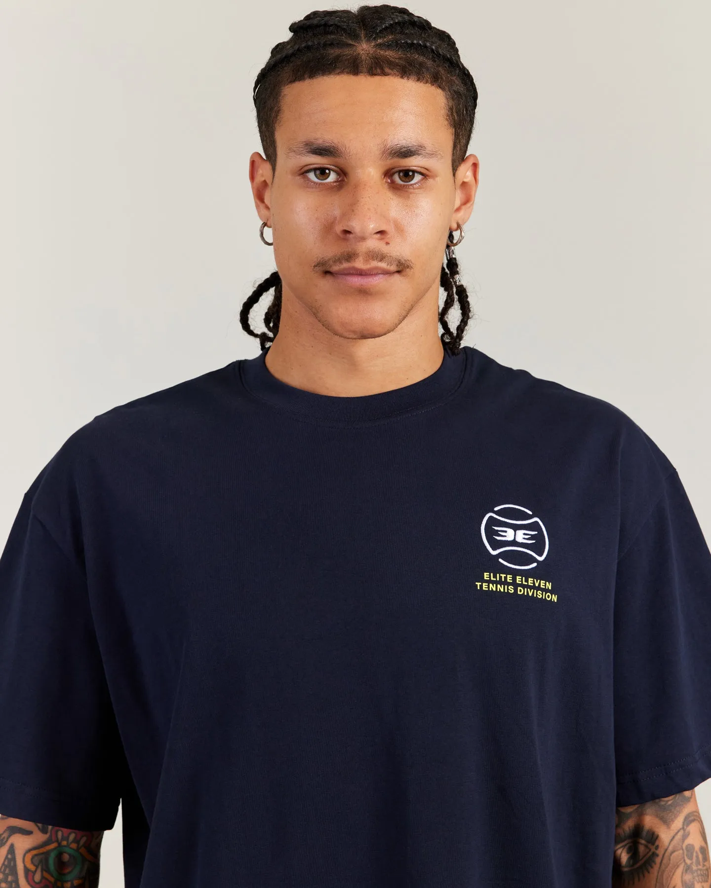 Men's Oversized Clubhouse Tee - Navy sold by Elite Eleven product image thumbnail 4