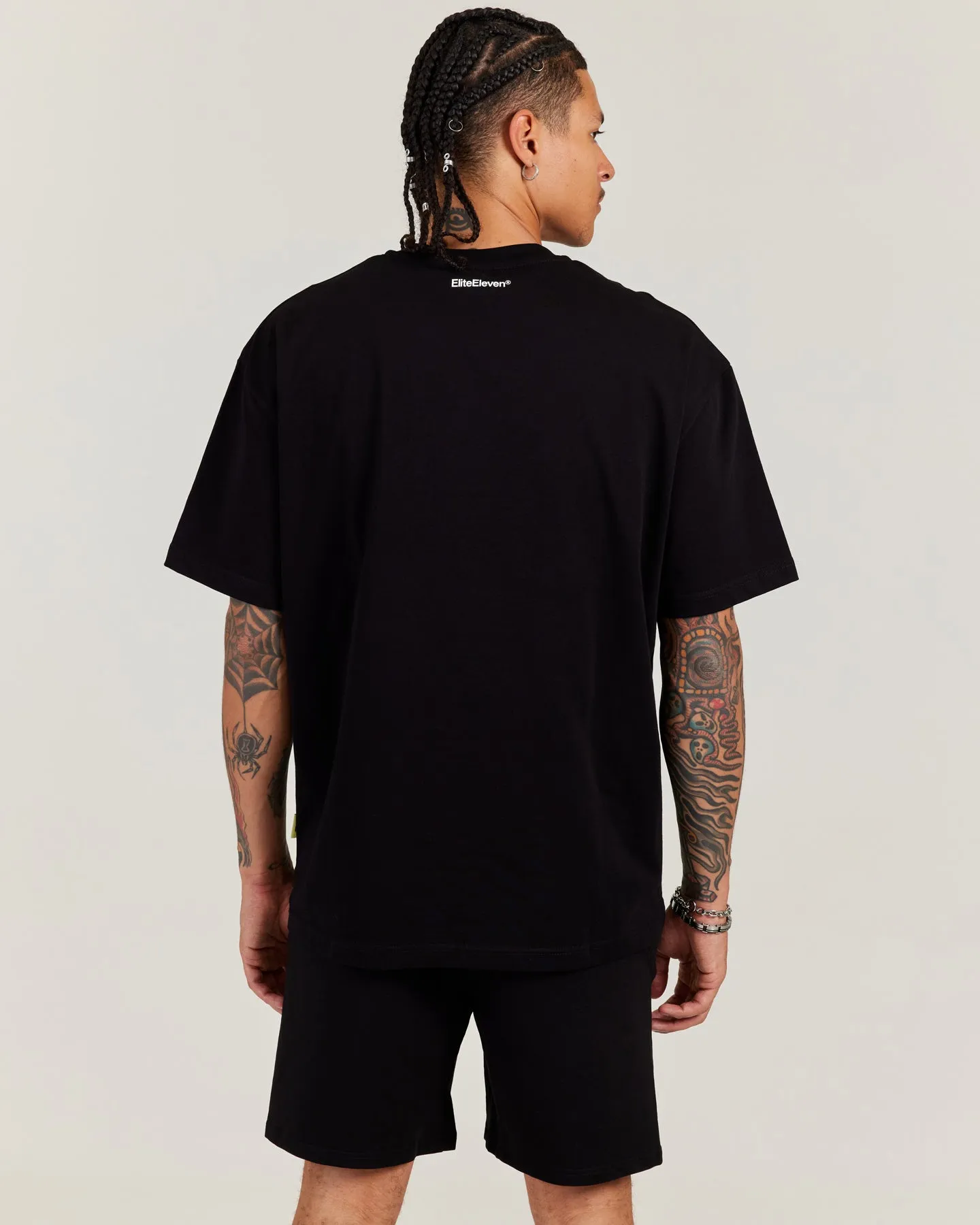 Men's Oversized Clubhouse Tee - Black sold by Elite Eleven product image thumbnail 2