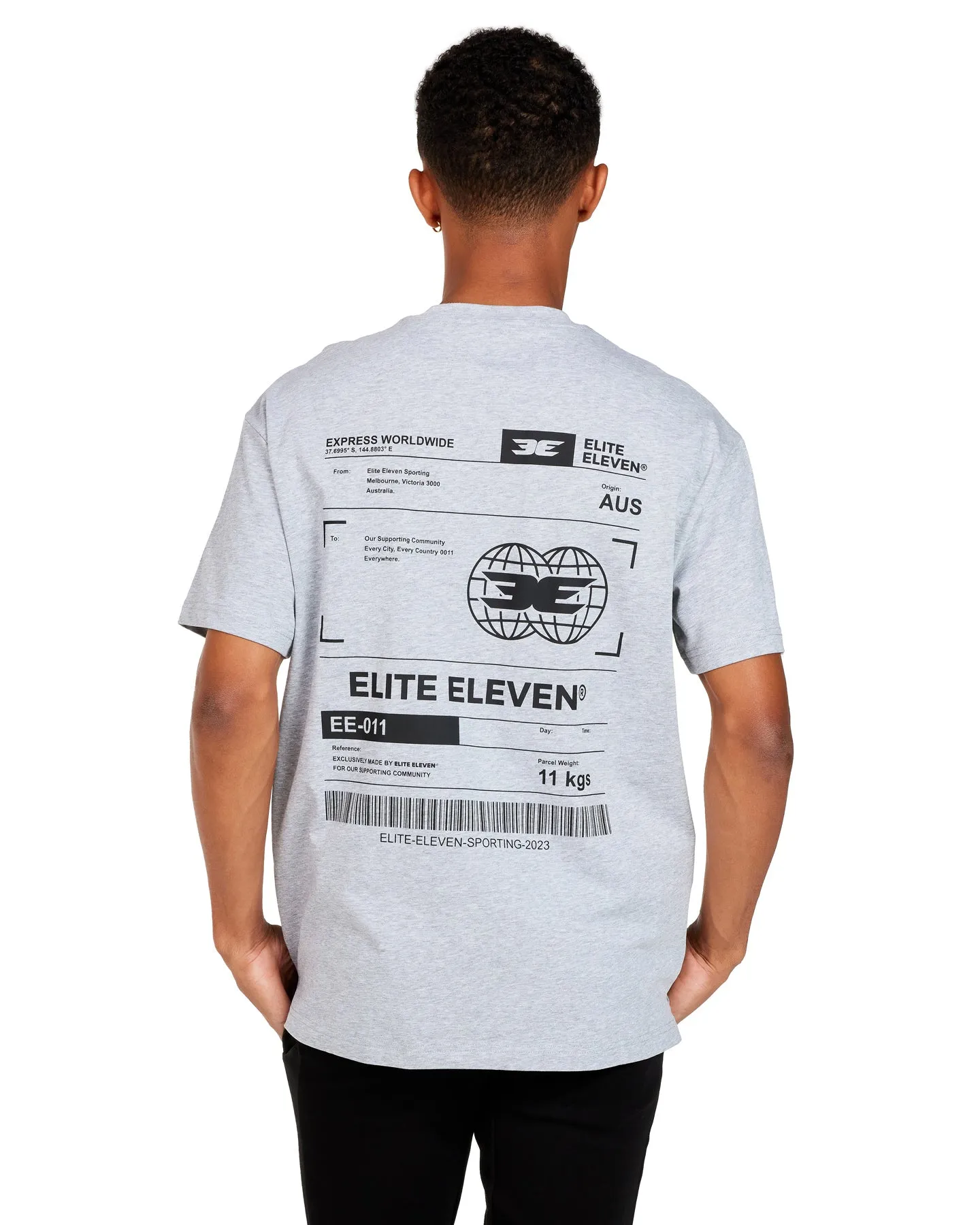 Express Tee V1 - Grey sold by Elite Eleven product image thumbnail 2