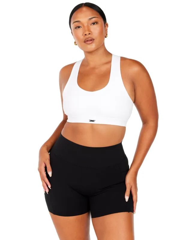 Aura Mesh Bra - White sold by Elite Eleven