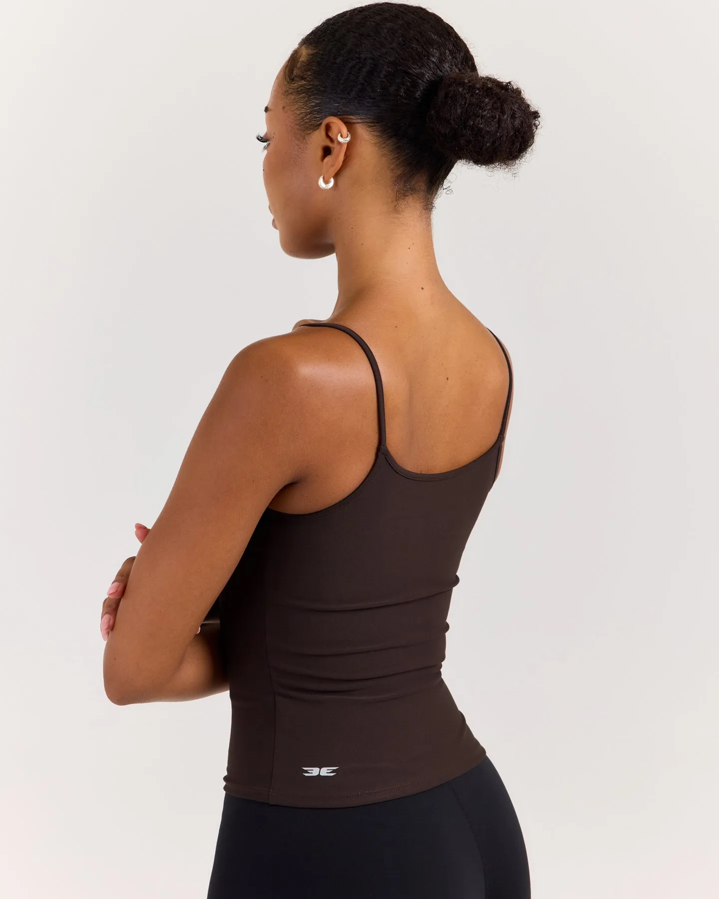 EE Thin Strap Tank - Coffee Bean sold by Elite Eleven product image thumbnail 4