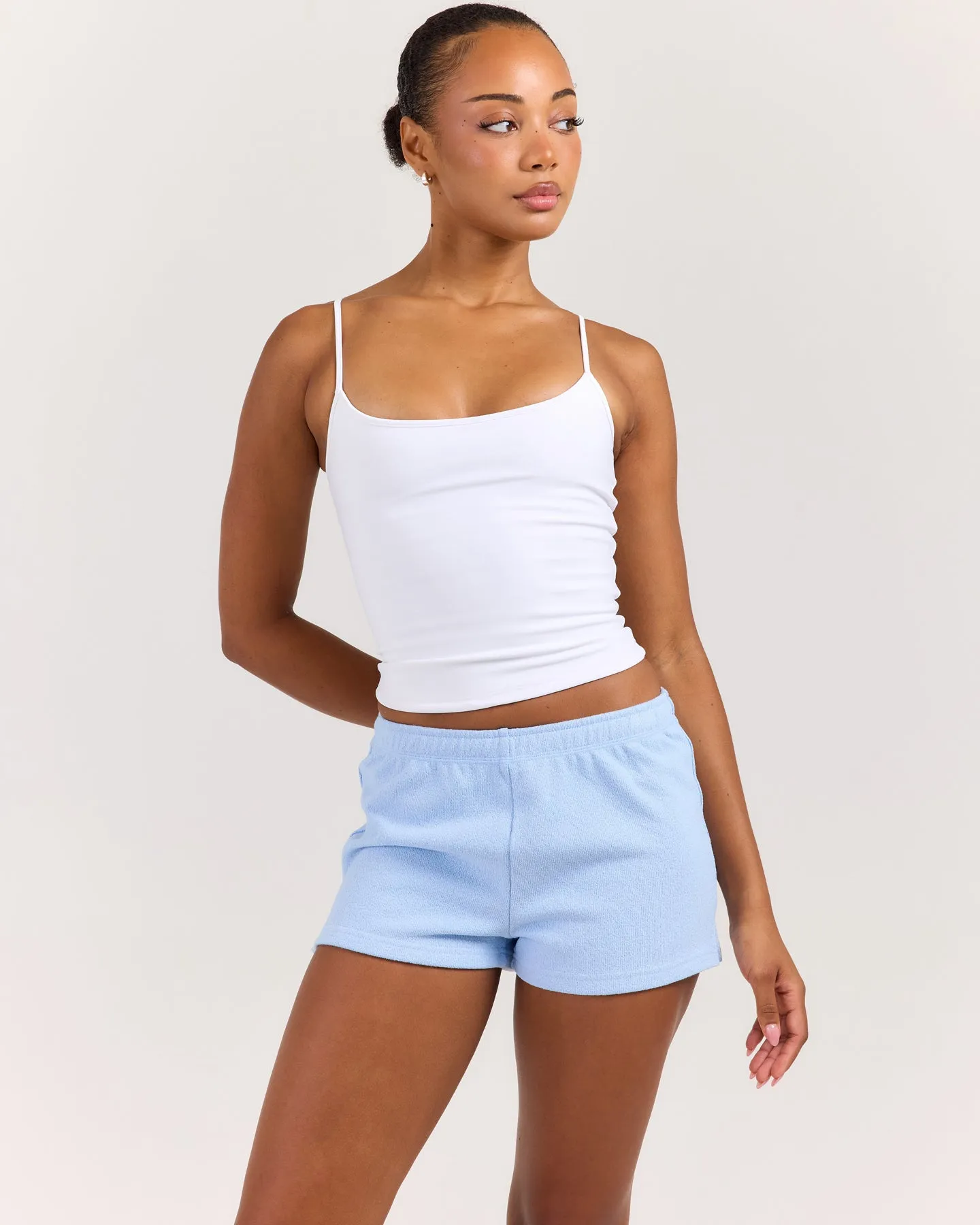 Terry Towelling Shorts - Blue sold by Elite Eleven product image thumbnail 4