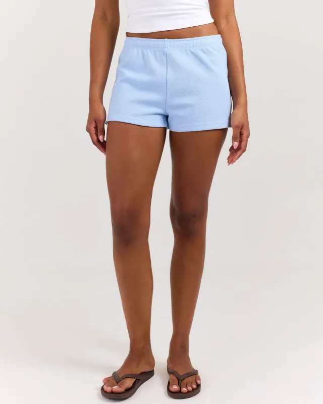 Terry Towelling Shorts - Blue sold by Elite Eleven