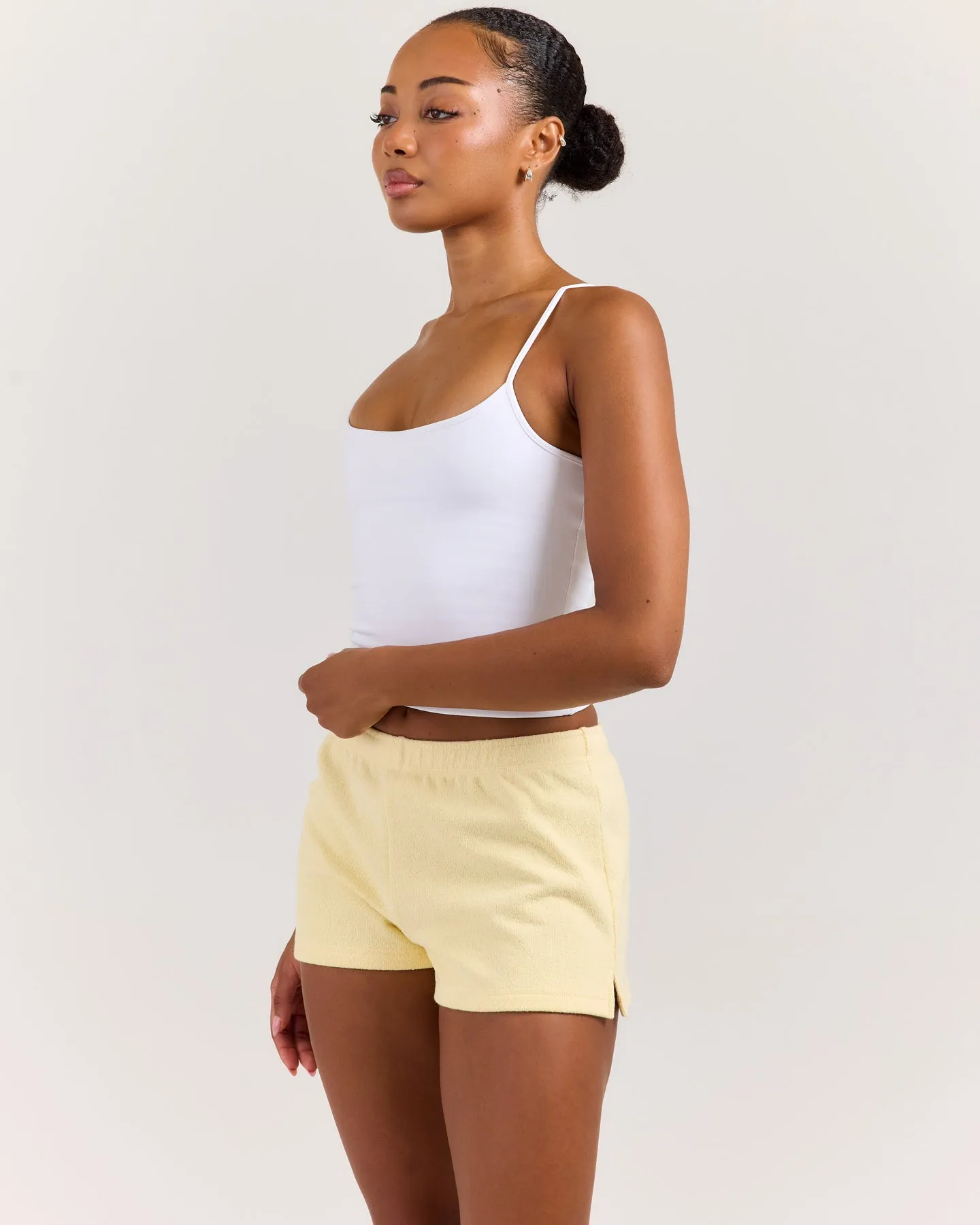 Terry Towelling Shorts - Butter sold by Elite Eleven product image thumbnail 4