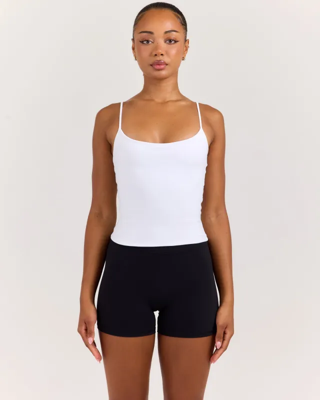 EE Thin Strap Tank - White sold by Elite Eleven