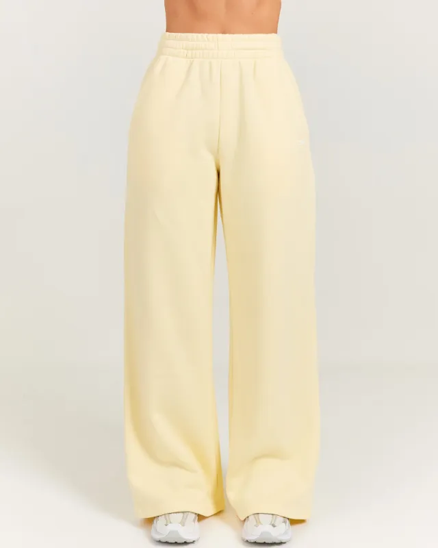 Omni Wide Leg Trackpants - Butter made by Elite Eleven