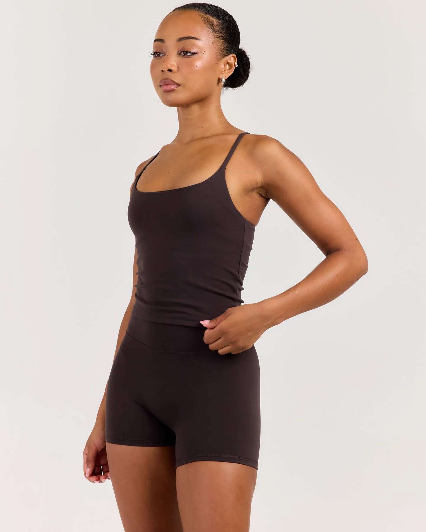 Luna Bend Tank - Coffee Bean sold by Elite Eleven product image thumbnail 3