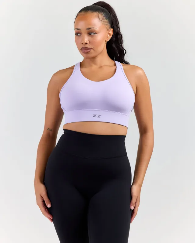 High Support Performance Bra - Grape made by Elite Eleven