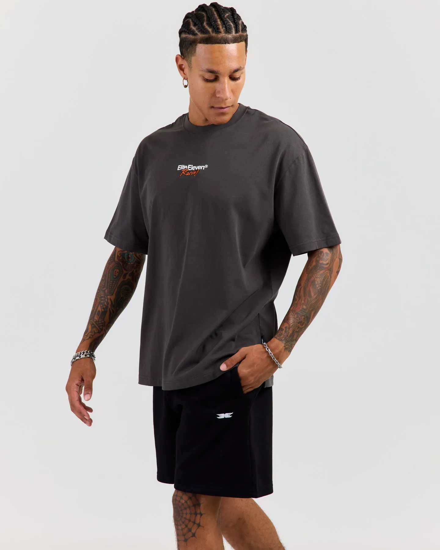 Motorsport Oversized Tee - Slate sold by Elite Eleven product image thumbnail 4