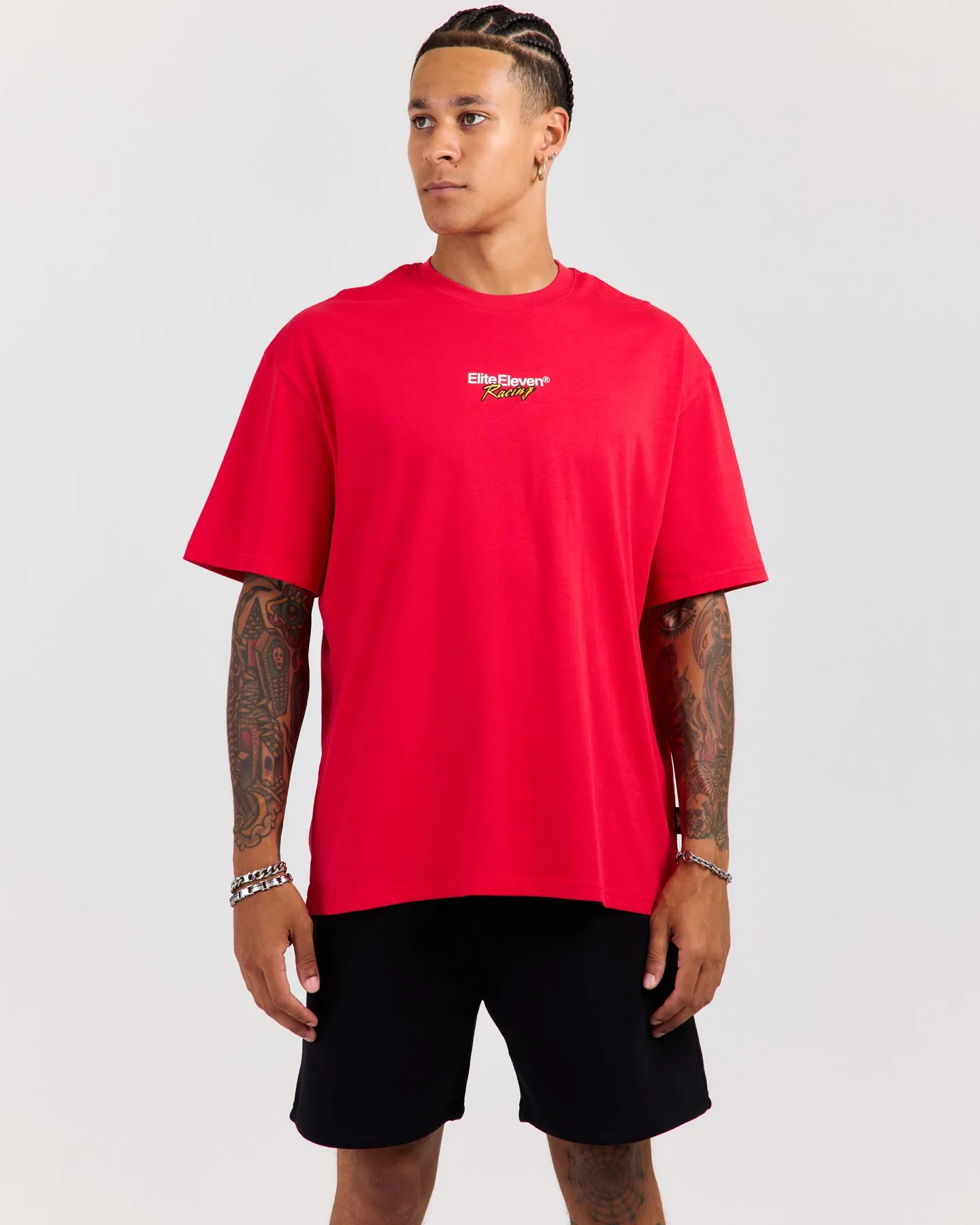 Motorsport Oversized Tee - Red sold by Elite Eleven
