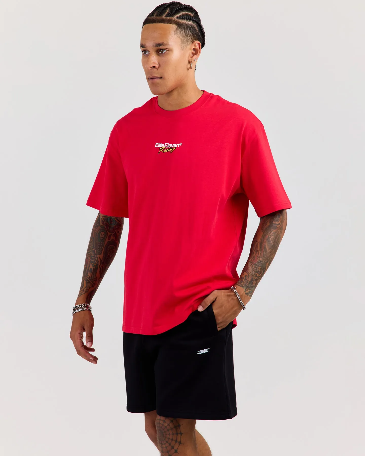 Motorsport Oversized Tee - Red sold by Elite Eleven product image thumbnail 5