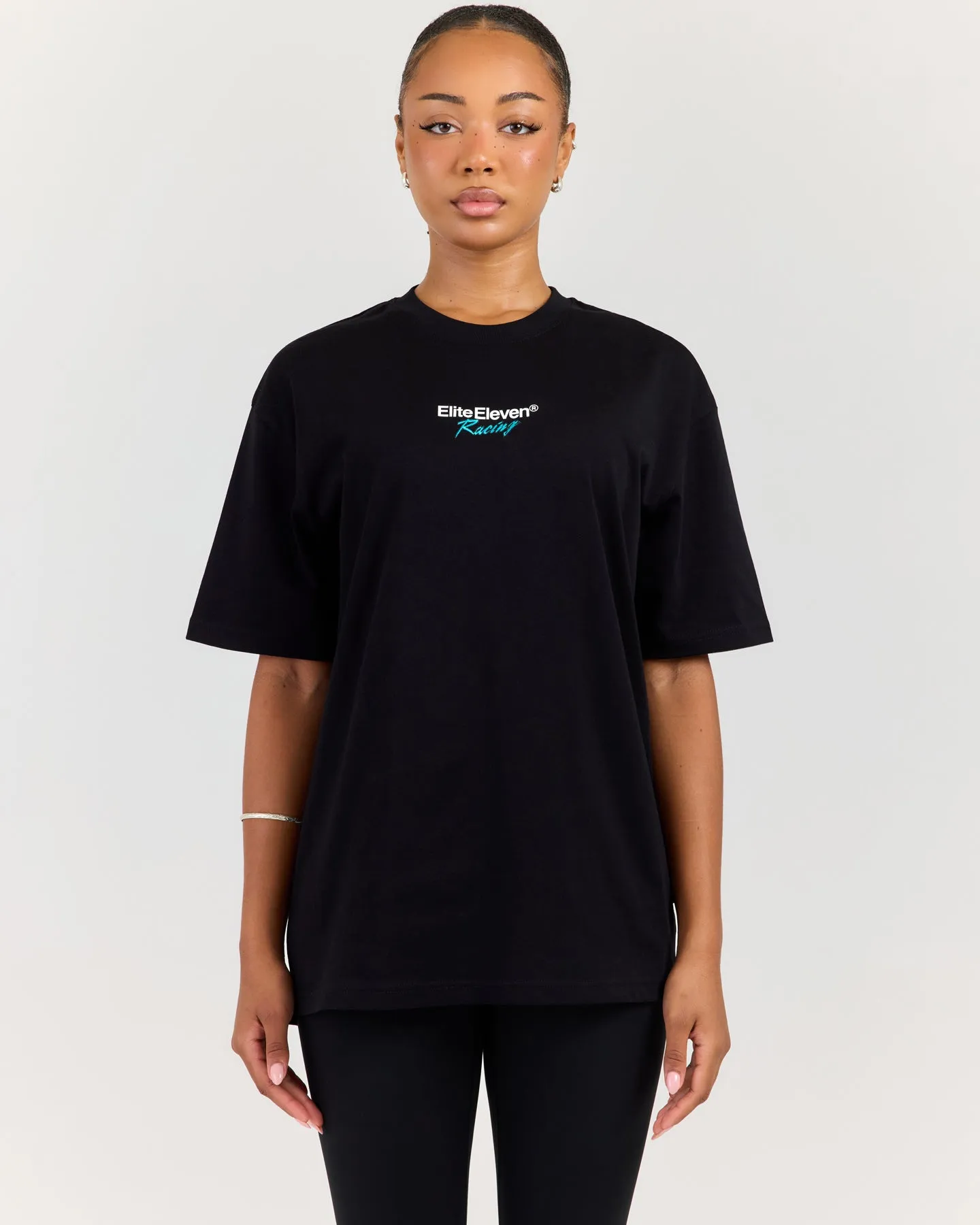 Motorsport Oversized Tee - Black sold by Elite Eleven product image thumbnail 2