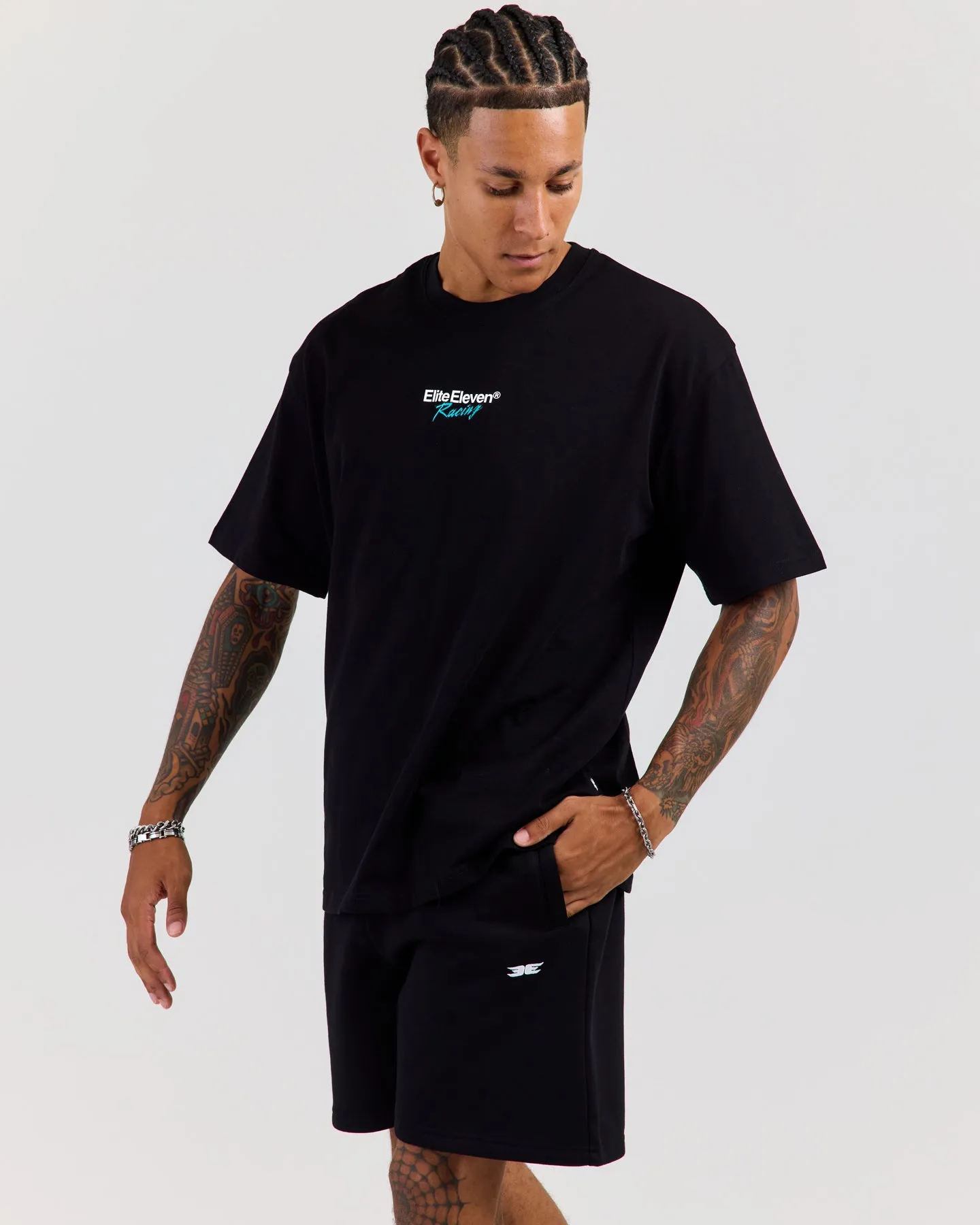 Motorsport Oversized Tee - Black sold by Elite Eleven product image thumbnail 5