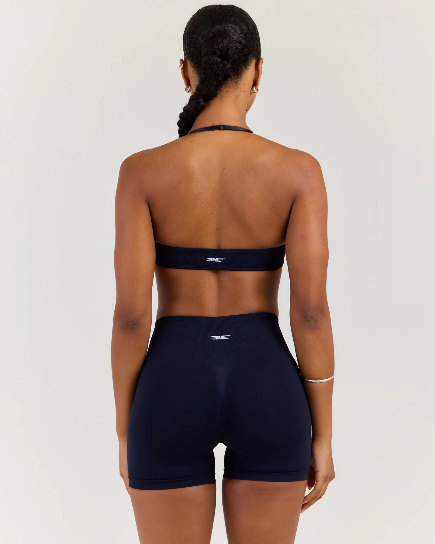 Elite Seamless Thin Halter Bra - Navy sold by Elite Eleven product image thumbnail 2