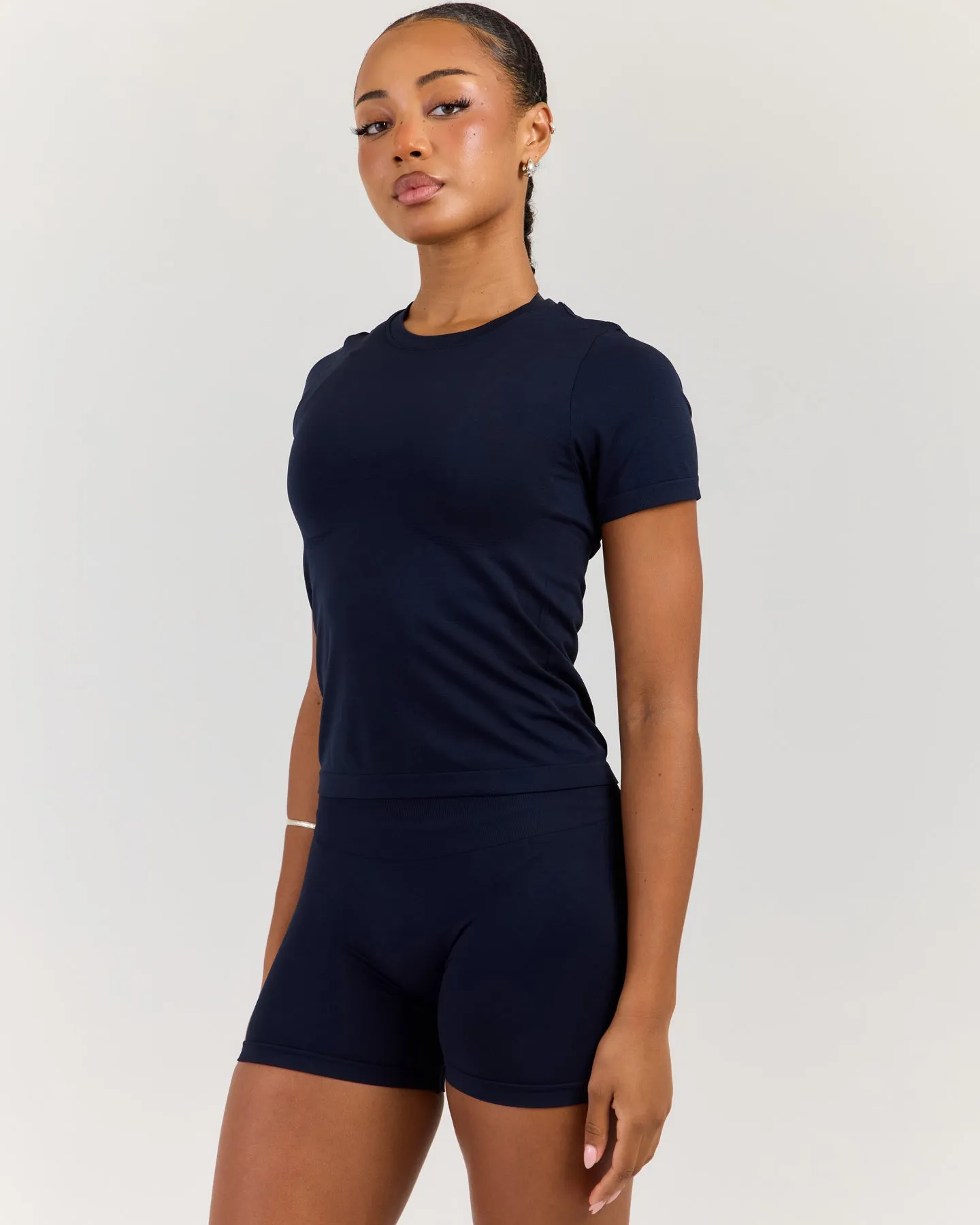 Elite Seamless Everyday Tee - Navy sold by Elite Eleven product image thumbnail 3