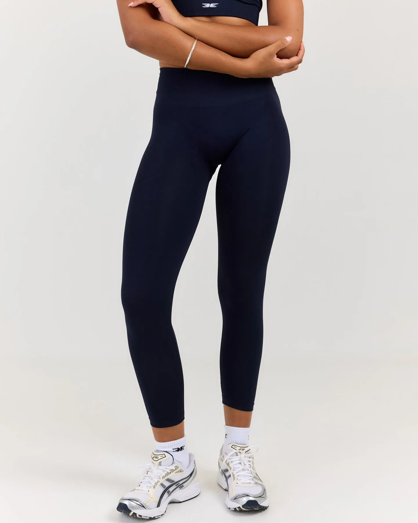 7/8 Elite Seamless Leggings V2 - Navy sold by Elite Eleven product image thumbnail 2